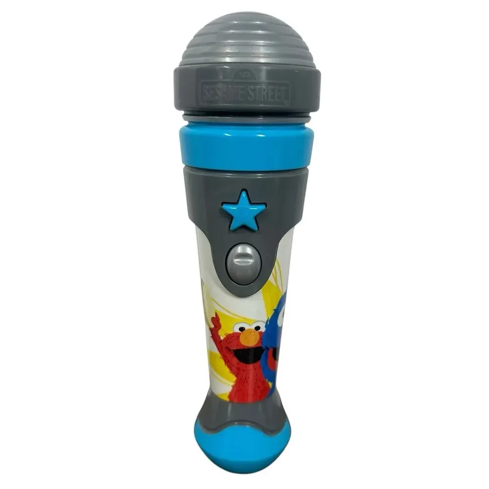 Sesame‎ Street Let's Rock Grover Musical Talking Microphone Playskool Hasbro Toy